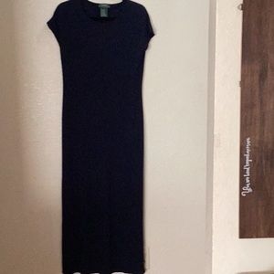 Women’s Lauren Ralph Lauren Navy Dress Size L‎